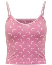Marine Serre - Sleeveless Tops - Lyst