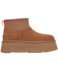 UGG - Stivale Classic Mini Dipper Chestnut - Lyst