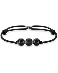 Thomas Sabo - Accessoires ,Zwart ,Armband Bead Zwart A2077-811-11-L22V - Lyst