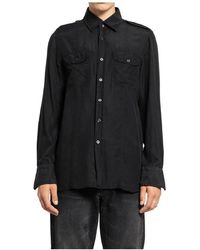 Tom Ford - Washed Twill Military Shirt - Lyst
