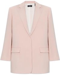 Theory - Blazer Met Zakken - Lyst