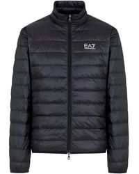 EA7 - Down Jackets - Lyst