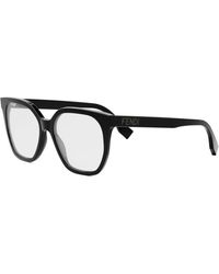 Fendi - Geometric Optical Frame - Lyst
