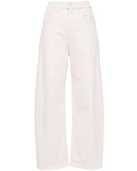 Mother - Jeans ,Wit ,Katoen The Half-Pipe Ankle Jeans - Lyst