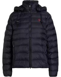 Ralph Lauren - Gewatteerde Jas Met Capuchon - Lyst