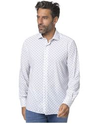 Orian - Overhemden ,Wit ,Nylon Shirts - Lyst