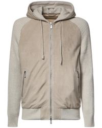 Eleventy - Leather Jackets - Lyst