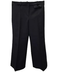 Khaite - Trousers > cropped trousers - Lyst