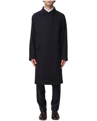 Tagliatore - Langer Wollmantel Mit Aufgesetzten Taschen - Lyst