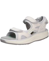 Joya - Weiße Komodo Sandalen - Lyst