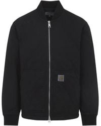 Carhartt - Jassen ,Zwart ,Katoen Kylan Liner - Lyst
