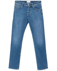 Jacob Cohen - Super Slim Fit Denim Jeans - Lyst