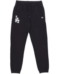 KTZ - Broeken ,Zwart ,Katoen Dodgers Logo Fleece Jogger Broek - Lyst