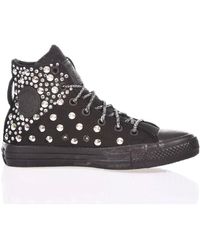 Converse - Handgefertigte schwarze Sneaker für Frauen - Lyst