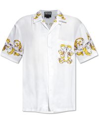 Versace Jeans Couture - Short Sleeve Shirts - Lyst
