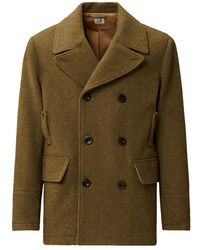 C.P. Company - Double-Breasted Coats - Lyst