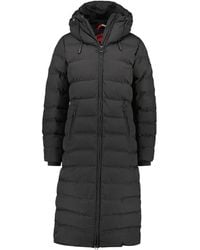 Wellensteyn - Jassen ,Zwart ,Polyester Cobal 565 Sw Cordoba Long - Lyst