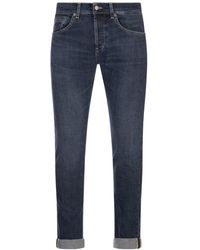 Dondup - Jeans ,Blauw ,Slim-Fit Jeans - Lyst