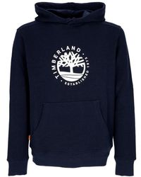 Timberland - Lightweight Hooded Sweatshirt Refibra Hooded Sweatshirt - Lyst