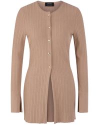 Marc Cain - Truien & Vesten ,Bruin ,Polyester Ac 39.06 M43 Cardigan - Lyst