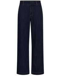 Kaffe - Wide Trousers - Lyst