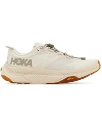 Hoka One One - Ivory Stoff Transport Sneakers - Lyst