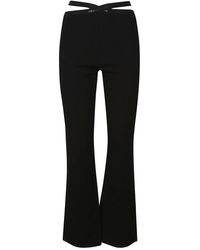 T By Alexander Wang - Wide Trousers - Lyst
