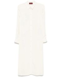 Gucci - Maxi-Jurk Met Ceintuur - Lyst