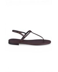Paolo Ferrara - Flat Sandals - Lyst