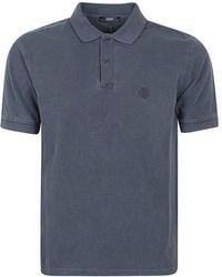 Herno - Polo Met Logo-Borduursel - Lyst