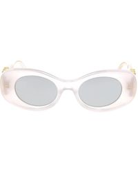 Loewe - Accessoires ,Wit ,Stijlvolle Zonnebril Voor Zonnige Dagen - Lyst