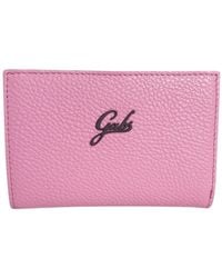 Gabs - Accessoires ,Roze ,Katoen Reis-Thema Leren Rits Portemonnee - Lyst