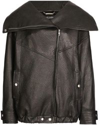 Dolce & Gabbana - Jassen ,Zwart ,Stijlvolle Jas Voor Mannen - Lyst