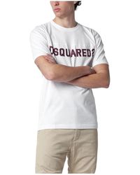 DSquared² - Vintage Fade Cool Football Fit T-Shirt - Lyst