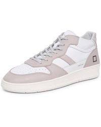 Date - Schoenen ,Wit ,Court 2.0 Mid Sneakers - Lyst