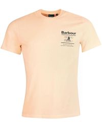 Barbour - Tops > t-shirts - Lyst
