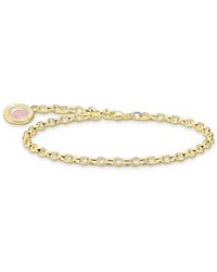 Thomas Sabo - Accessoires ,Geel ,Charm Club Carrier Armband - Lyst