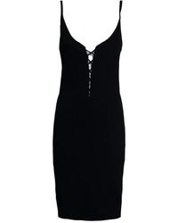 Akep - Kleedjes ,Zwart ,Mini Tubino Jurk - Lyst
