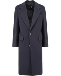 Hevò - Single-Breasted Coats - Lyst