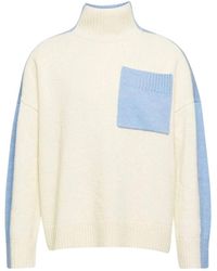 JW Anderson - Two Tone Patch Pocket Jumper - Lyst