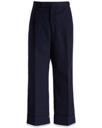 Thom Browne - Trousers > Straight Trousers - Lyst