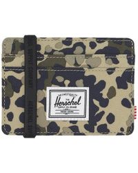 Herschel Supply Co. - Camouflage rfid-geschützte kartenhalter-brieftasche - Lyst
