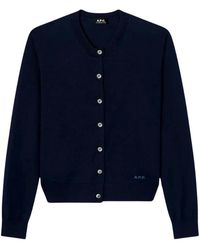 A.P.C. - Cardigans - Lyst