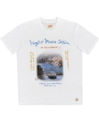 Bob - Tops ,Wit ,Katoen T-Shirt - Lyst