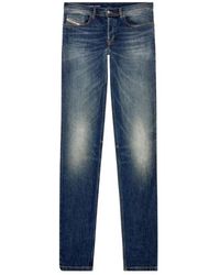 DIESEL - Jeans in denim classico per l'uso quotidiano - Lyst