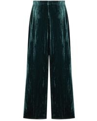 Emporio Armani - Wide Trousers - Lyst
