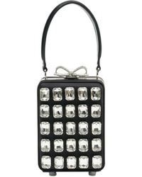 Self-Portrait - Tassen ,Zwart ,Leer Micro Crescent Bag - Lyst
