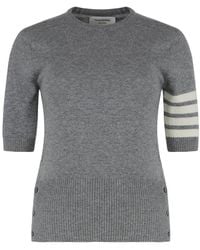 Thom Browne - Cashmere Knitwear - Lyst