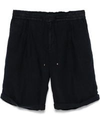 Brunello Cucinelli - Linnen Shorts - Lyst
