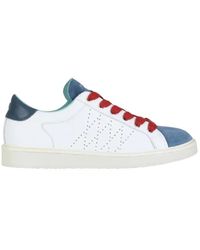 Pànchic - Witte Leren Sneakers - Lyst